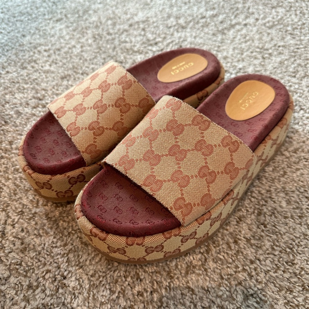 Gucci Platforrm Espadrilles